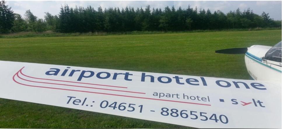 Airport Hotel One Aparthotel Sylt Exterior photo